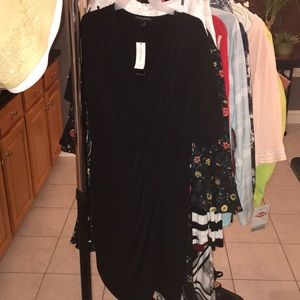 Black dress great style to flatten tummy